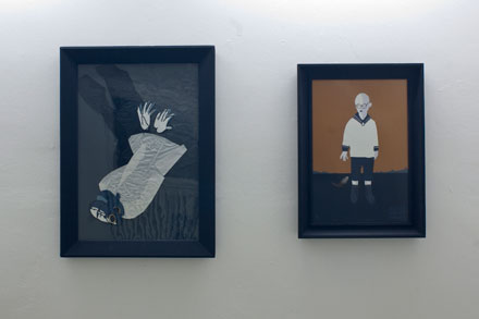 Schwarzes Eis @ ZERN Gallery (Hängung)