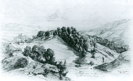 Edmund Kanoldt: La Serpentara di Olevano, 1873