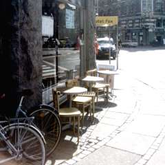 Café de Paris, Jarmers Plads 1, København (wie immer ein dezidiert schlechtes Touri-Foto)
